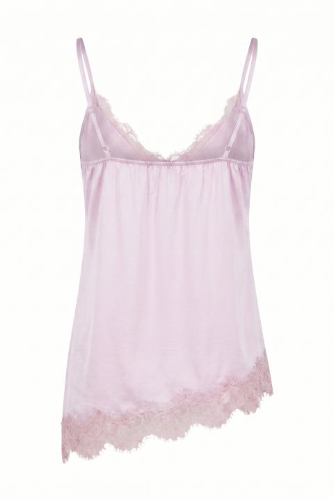 Top asimmetrico pizzo rosa - Primavera Estate 2026 | Brend