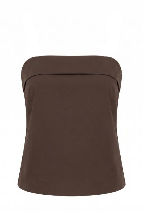 Top fascia punto smock moro - Primavera Estate 2026 | Brend