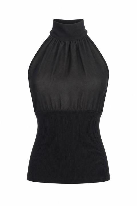 Top costine e georgette nero - Primavera Estate 2026 | Brend