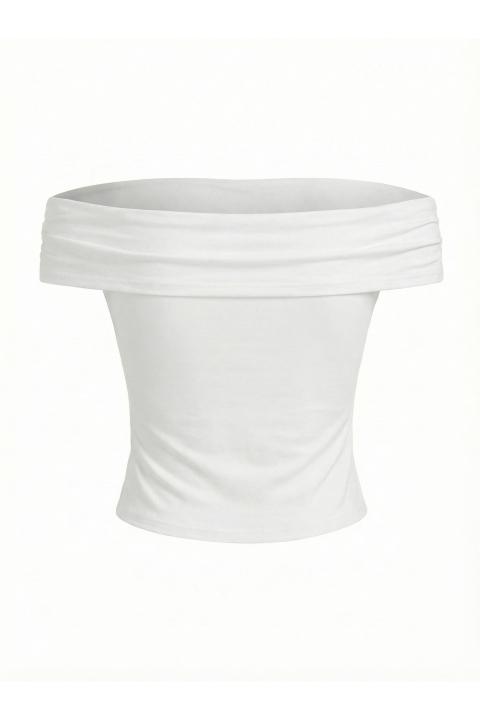 Top fascia doppiato panna - Primavera Estate 2026 | Brend