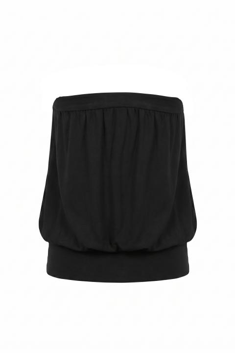 Top fascia elastico nero - Primavera Estate 2026 | Brend