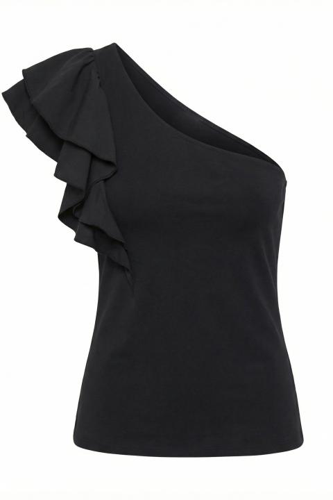 Top monospalla volant nero - Primavera Estate 2026 | Brend