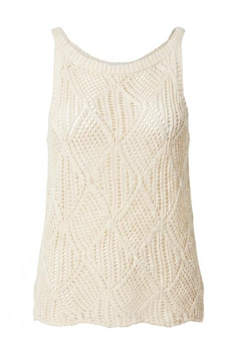 Top traforato beige - Primavera Estate 2026 | Brend