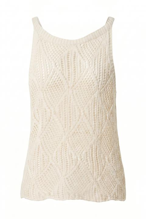 Top traforato beige - Primavera Estate 2026 | Brend