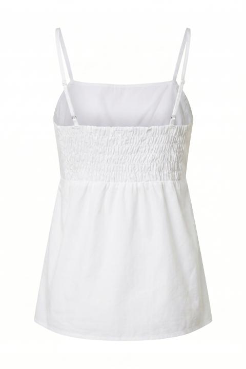 Top scollo pizzo bianco - Primavera Estate 2026 | Brend